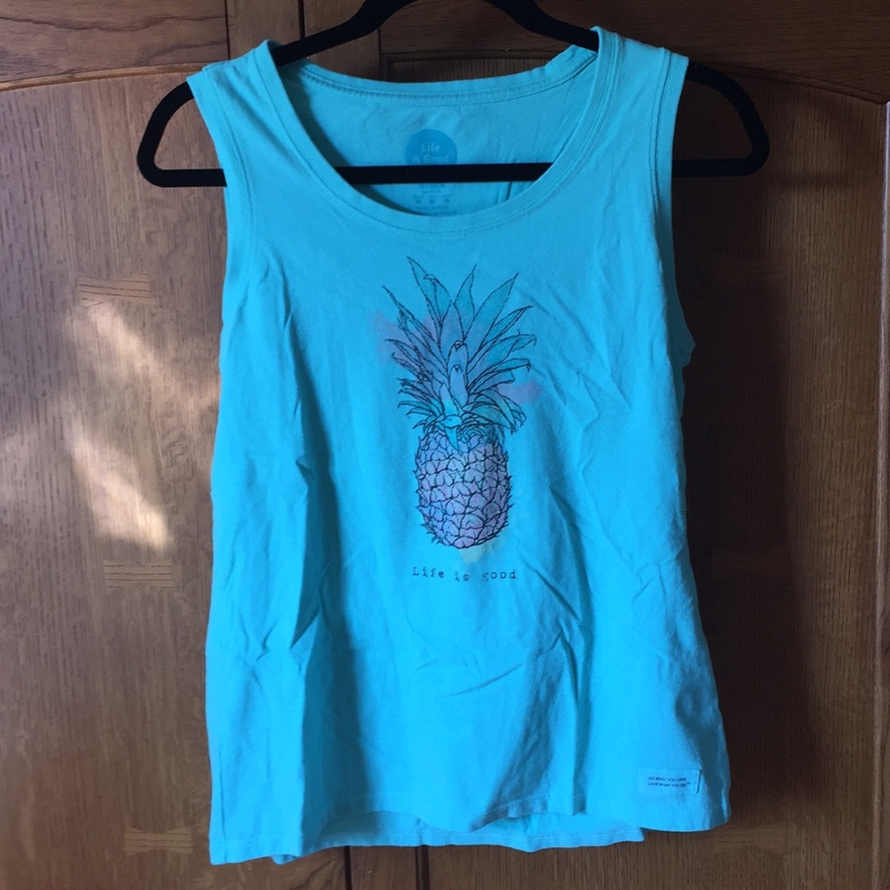 Life is Good ladies tank top